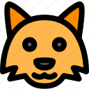 fox, emoticons, animal