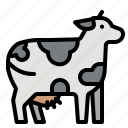 animal, cow, farm, mammal, milk