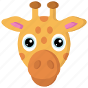 animal, animals, avatars, giraffe, nature, wildlife