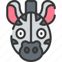 animal, animals, avatars, nature, wildlife, zebra