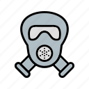 gas mask, mask, scuba