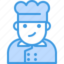 avatar, chef, cook, man