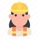 construction, construction worker, job, profession, woman, worker