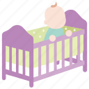 baby, bassinet, bed, cot, crib, infant, toddler