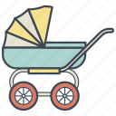 baby, carriage, child, cradle, newborn, pram, stroller