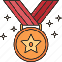 winner, competition, golden, medal, award