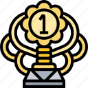 trophy, achievement, award, best, success