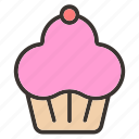 bakery, birthday, cupcake, sweet