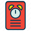 clock, reminder, schedule, timer