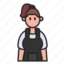 avatar, woman, people, apron