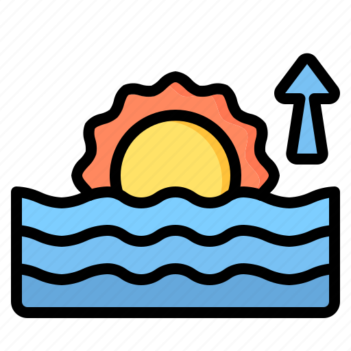 Sunrise, sunset, sun, weather icon - Download on Iconfinder