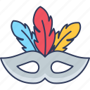 eye, mask, carnival, costume, celebration, cover