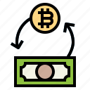 arrows, currency, exchange, money