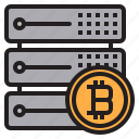 bitcoin, blockchain, coin, cryptocurrency, finance, money, server