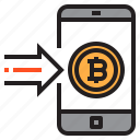 bitcoin, blockchain, coin, cryptocurrency, finance, mobile, money