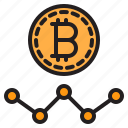 bitcoin, blockchain, coin, cryptocurrency, diagram, finance, money