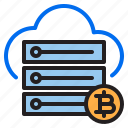 bitcoin, blockchain, cloud, cryptocurrency, finance, money, server