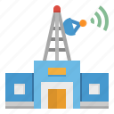 antenna, buildings, communication, construction, radio