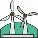 windmill, windfarm, energy, turbine, power