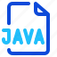 java, file, script, document, extension 