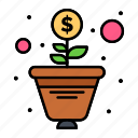 growth, money, tree