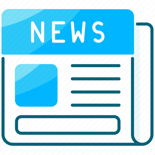 News, newspaper, newsletter, information icon - Download on Iconfinder