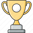 achievement, trophy, award