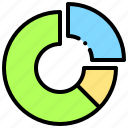 chart, pie, presentation, statistics