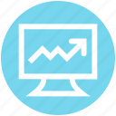 business, chart, graph, lcd, monitor, statistics, stats