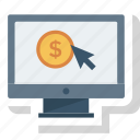 click, pay, pay per click, per, ppc icon