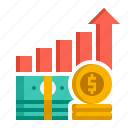 chart, growth, money, profit