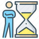 business, deadline, hourglass, management, time, time management