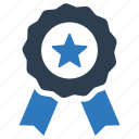 achievement, award, best, quality, ribbon