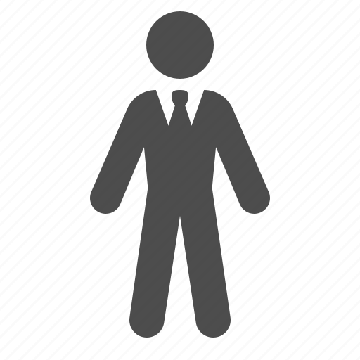 Business, businessman, man, male, people, suit icon - Download on Iconfinder