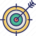 bullseye, objective, opportunity, opportunity detection, target