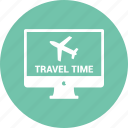 computer, desktop, display, imac, monitor, online traveling