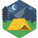 camp, camping, night, night camp, outdoor, tent