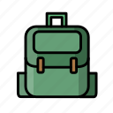 backpack, bag, camping, rucksack