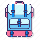 backpack, camping, travel