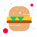 burger, fast, food