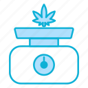 scale, weight, cannabis, cannabidiol, marijuana, weed, leaf