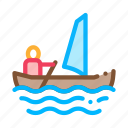 boat, canoeing, sailing, ship