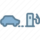 car, dashboard, indicator, light, low fuel warning, vehicle, warning