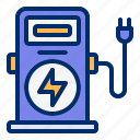 car, charging, electric, power, station