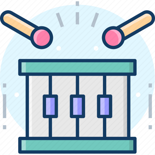 Drums, holiday, celebration, drum, party, music icon - Download on Iconfinder