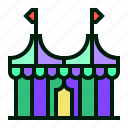 tent, carnival, circus, show