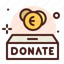 box, charity, donate, help, money