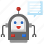 bot, conversation, communications, chat, message 