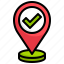 location, maps, and, pin, verified, checked