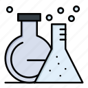 flask, lab, test, tube